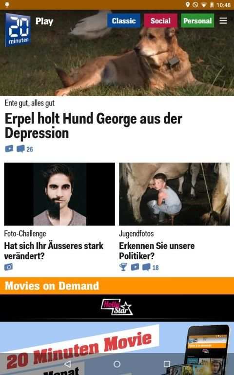 20 Minuten (CH) screenshot 2