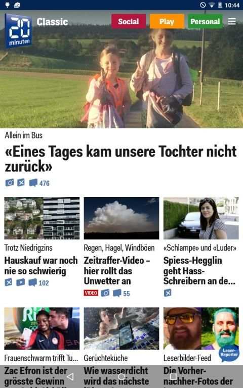 20 Minuten (CH) screenshot 4