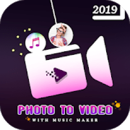 Photo VIdeo Maker App 2019 आइकन