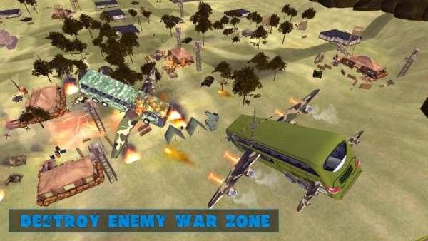 US Army Flying Bus War Rescue Mission स्क्रीनशॉट 4