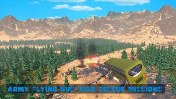 US Army Flying Bus War Rescue Mission स्क्रीनशॉट 6