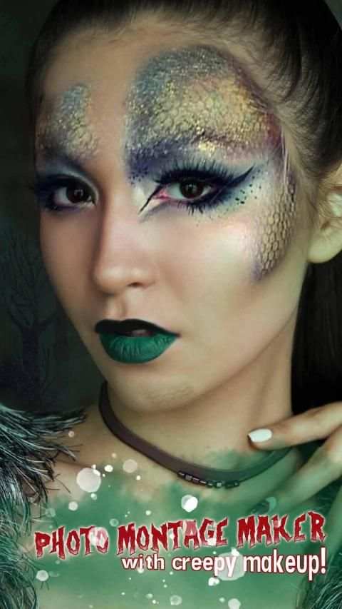 Halloween Makeup Photo Editor Games स्क्रीनशॉट 3