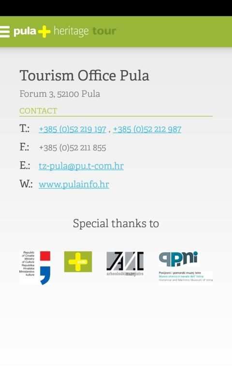 Pula+ heritage tour screenshot 3