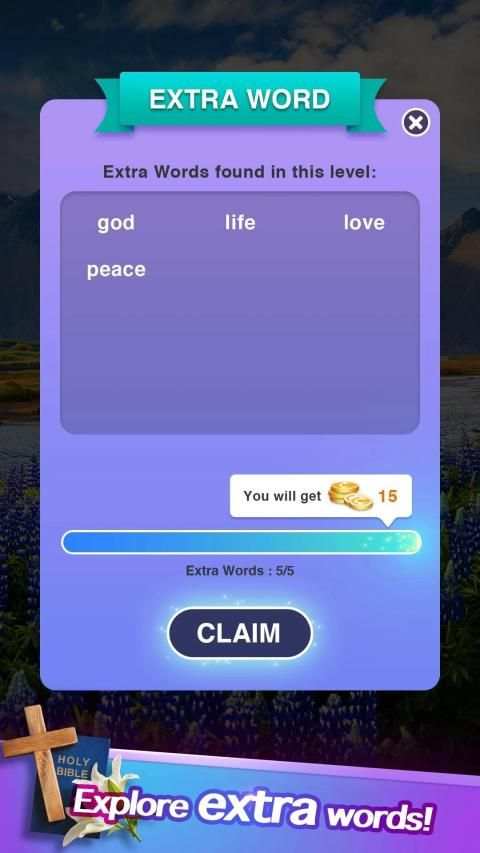 Bible Word Cross - Daily Verse स्क्रीनशॉट 7