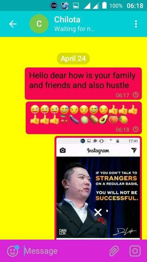 private chat messenger screenshot 2
