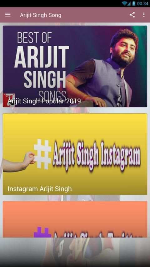 Arijit Singh New Song 2019 screenshot 3