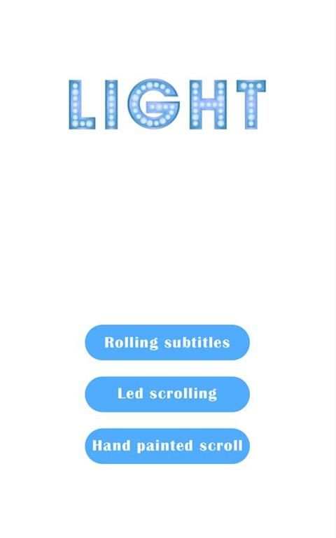 Scroller Text Light स्क्रीनशॉट 4