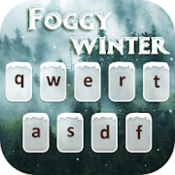 ikon Foggy winter animated keyboard