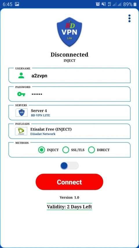 BD VPN LiTe screenshot 2