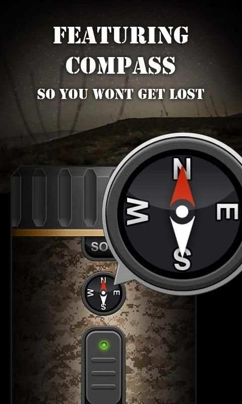 Military Flashlight Free screenshot 25