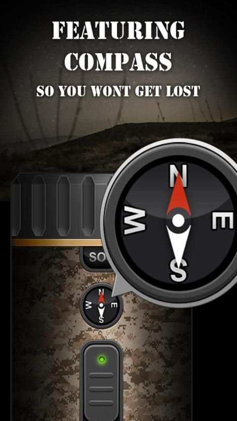 Military Flashlight Free screenshot 9
