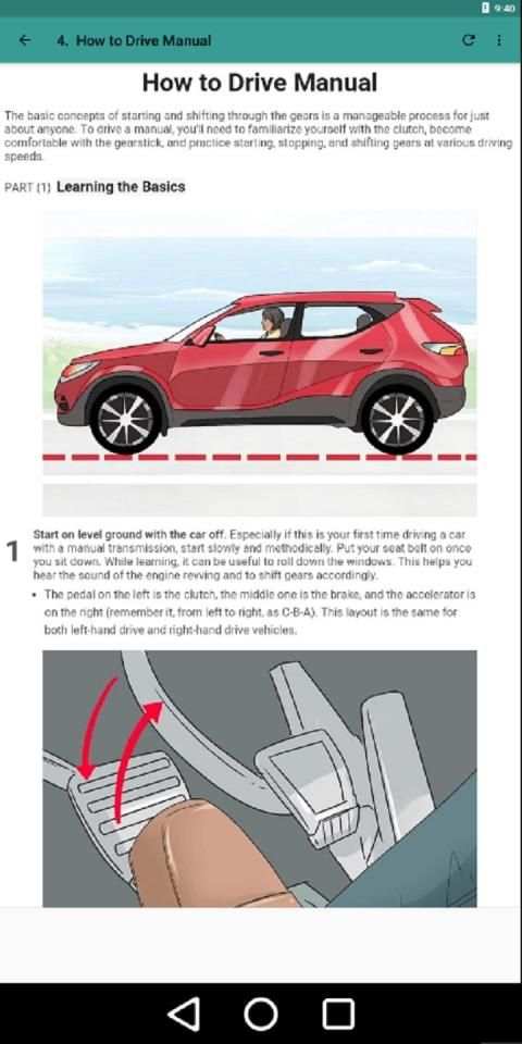How to Drive a Car Manual / Automatic Transmission स्क्रीनशॉट 6