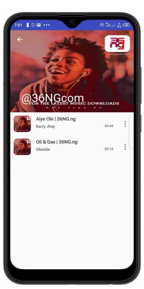 XYZ MUSIC PLAYER स्क्रीनशॉट 8