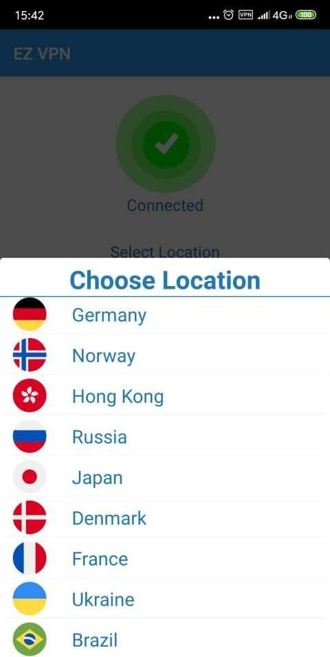 EZ VPN Free screenshot 1