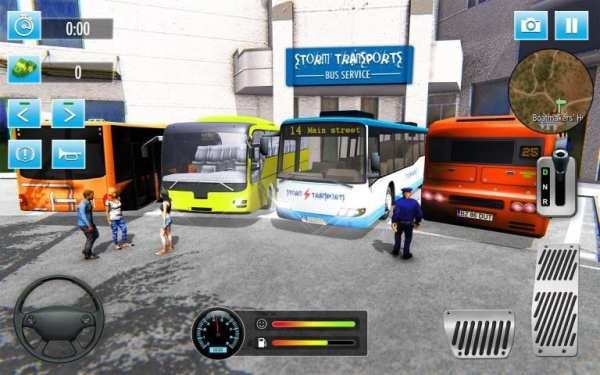 Real Coach Bus Simulator - Public Transport 2019 स्क्रीनशॉट 2