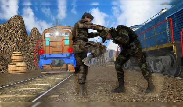 Army Train Fighting screenshot 5