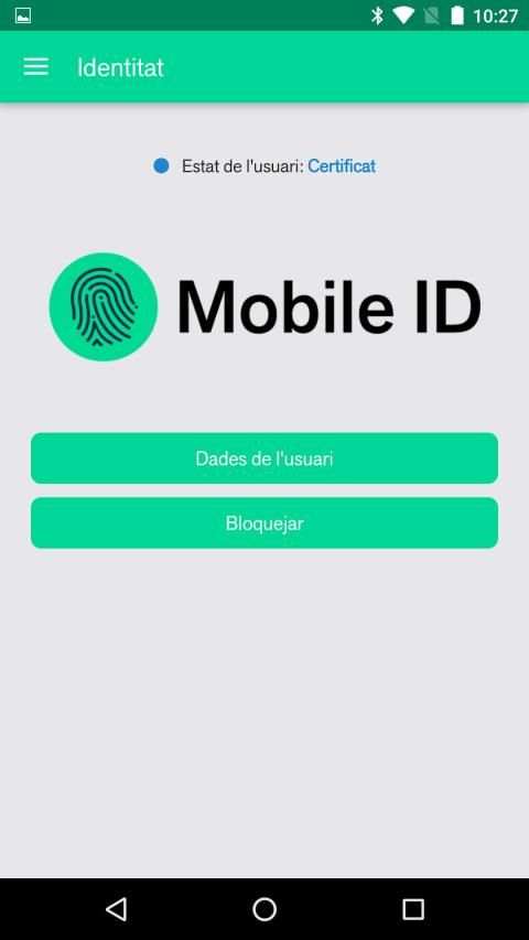 Mobile ID – Identitat al Mòbil screenshot 2