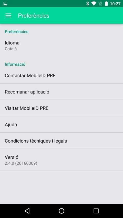Mobile ID – Identitat al Mòbil screenshot 5