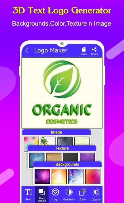 3D Text Logo Creator screenshot 3