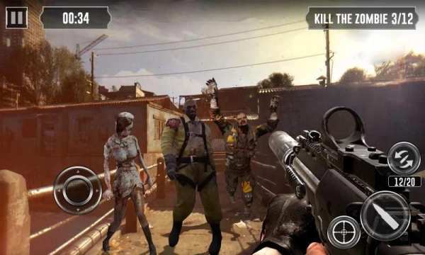 Zombie Sniper Assault 3D - Zombie Shooting Game screenshot 3