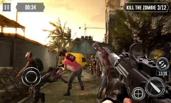 Zombie Sniper Assault 3D - Zombie Shooting Game screenshot 2