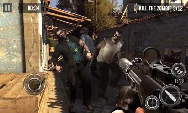 Zombie Sniper Assault 3D - Zombie Shooting Game screenshot 1