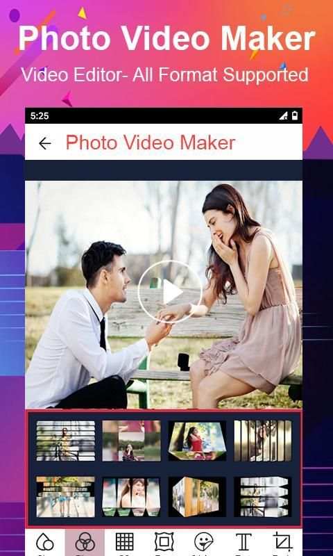 Photo Video Maker With Music - Photo Video Editor screenshot 4