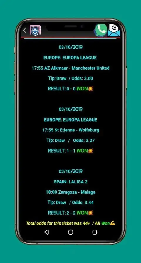 Win Draw Tips APK for Android Download