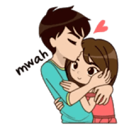 Love Story Stickers - WAStickerApps आइकन