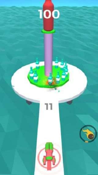 Fire Ball Bottle Shooter 3D screenshot 5