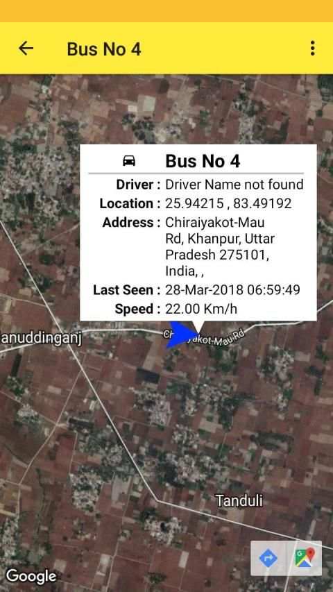 TP School - School Bus Tracking screenshot 1