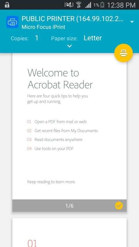 Micro Focus iPrint screenshot 2