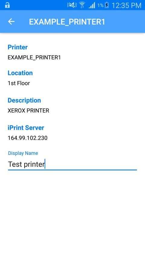Micro Focus iPrint screenshot 4