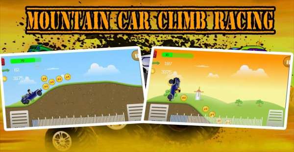 mountain car climb racing screenshot 1