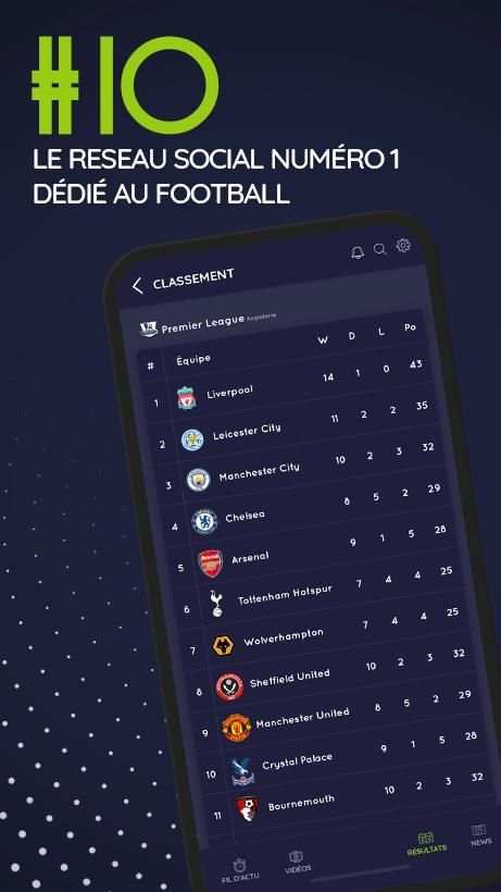 #10 - Réseau Social 100% Football screenshot 2