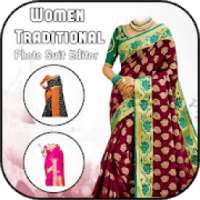 Woman Traditional Photo Suit Editor