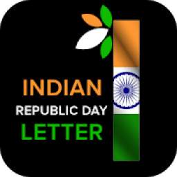 Indian Flag letter : Independence day Letter, Dp