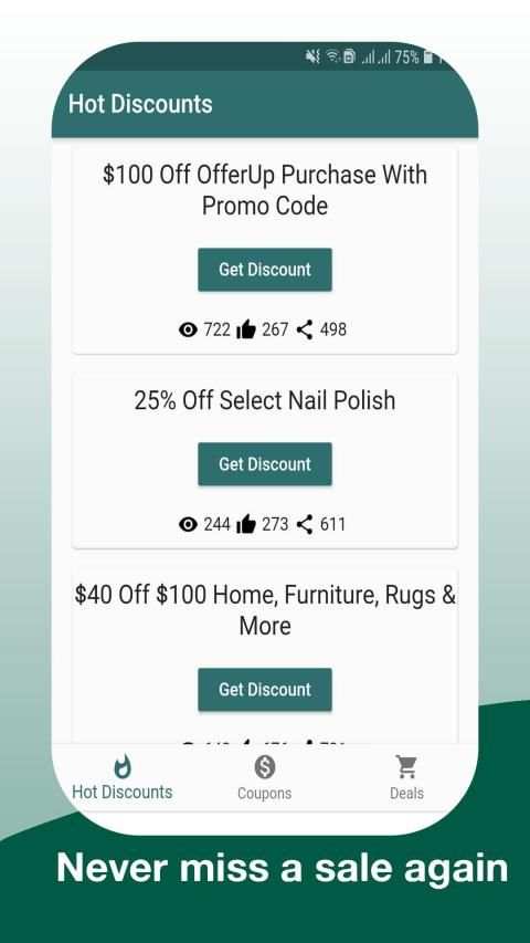 Coupons for OfferUp - Buy & Sell. Offer Up screenshot 2