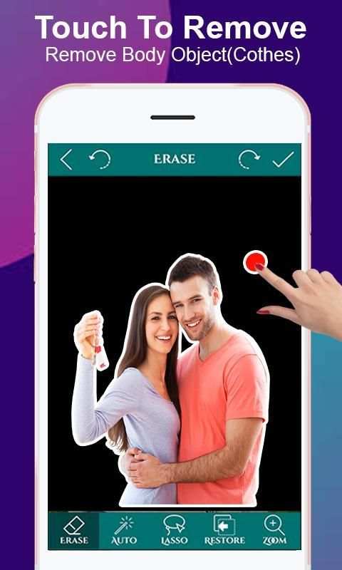 Photo object(cloth) remover - Photo BG Remover screenshot 3