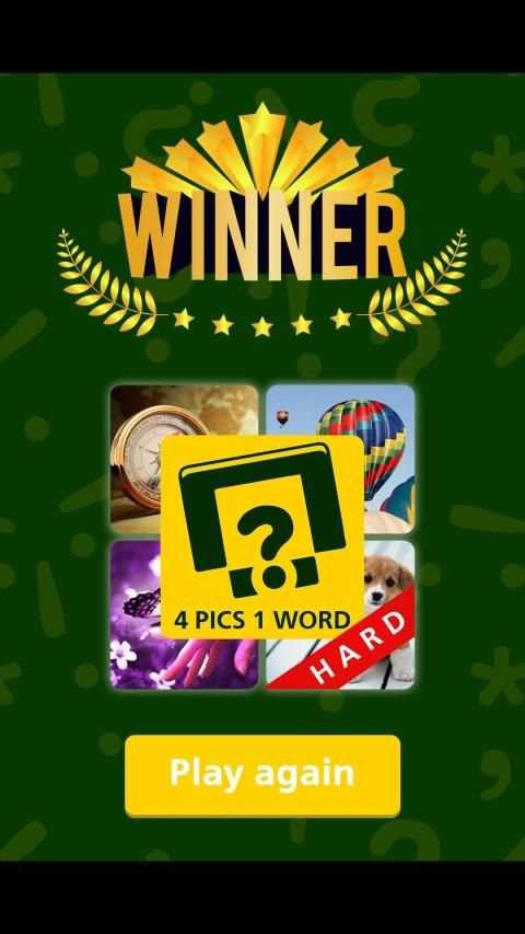Four Pics One Word Hard स्क्रीनशॉट 1