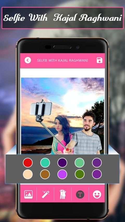 Selfie With Kajal Raghwani स्क्रीनशॉट 2