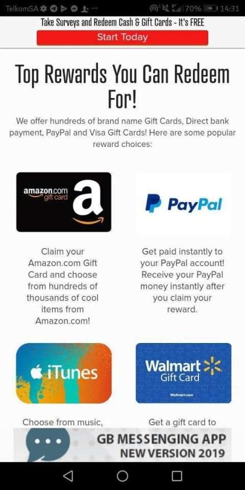 PrizeRebel - Cash Rewards 2 تصوير الشاشة
