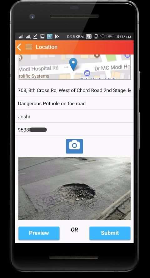 BBMP Fix My Street - Official App screenshot 6