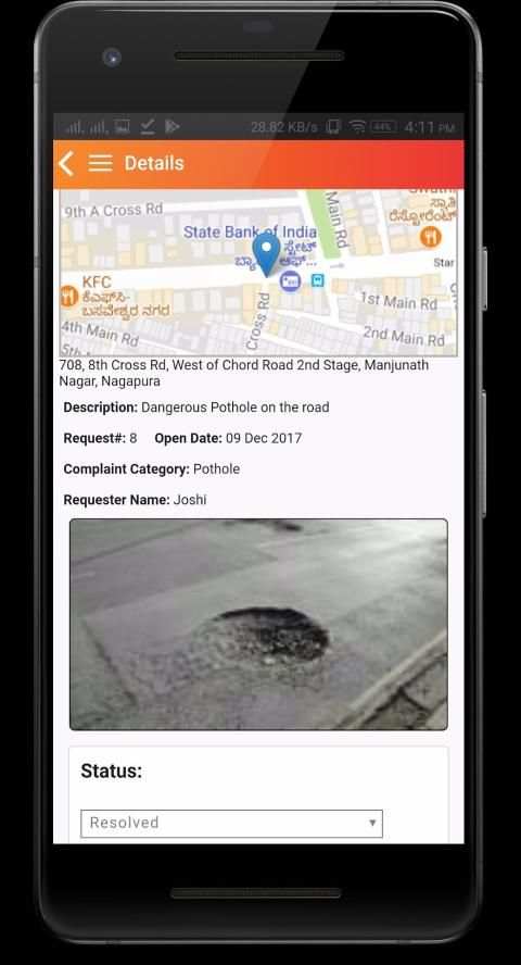 BBMP Fix My Street - Official App screenshot 4