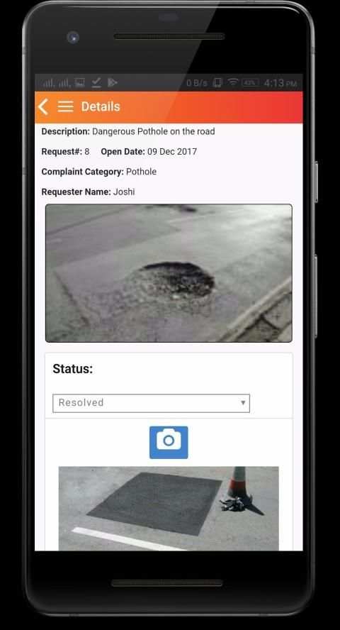 BBMP Fix My Street - Official App screenshot 1