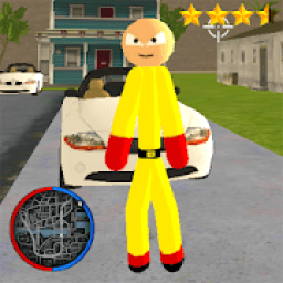 Puch Stickman Rope Hero आइकन