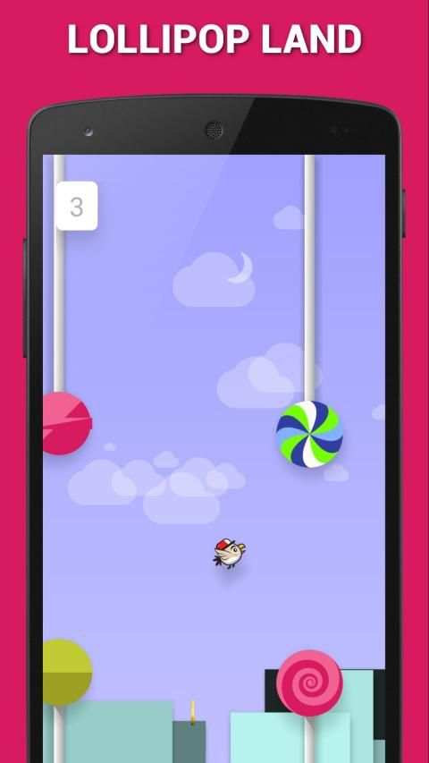Lollipop Land - Android 5.0 Easter Egg स्क्रीनशॉट 3