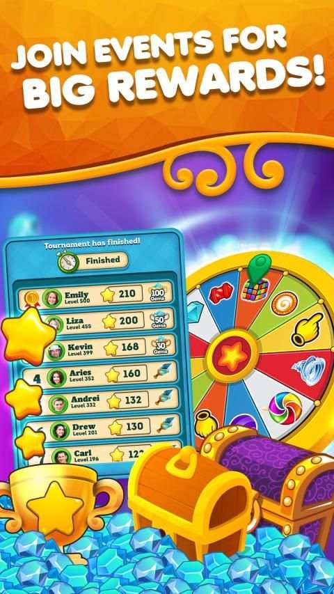 Classic Jewel Crystal Gem Match Games screenshot 6