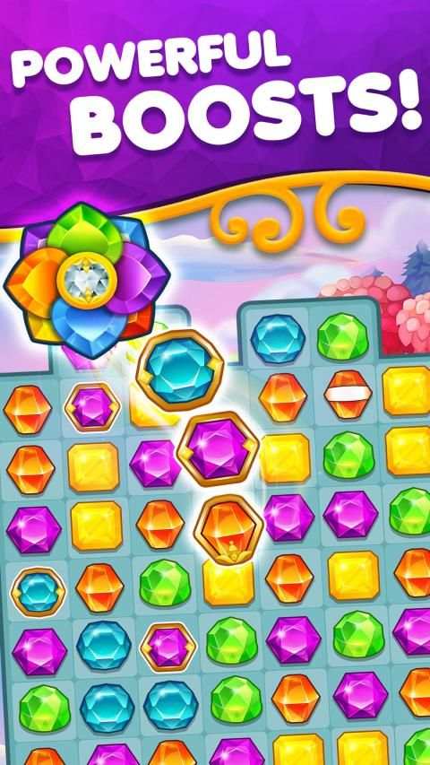 Classic Jewel Crystal Gem Match Games screenshot 9