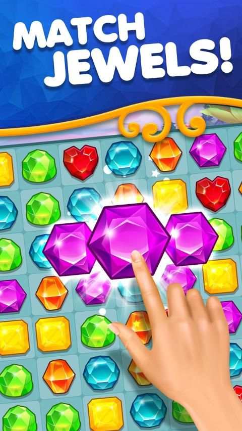 Classic Jewel Crystal Gem Match Games screenshot 10